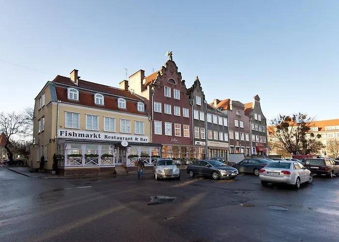 Apartamento Gdanskie - Targ Rybny Z Widokiem Na Motlawe Gdańsk